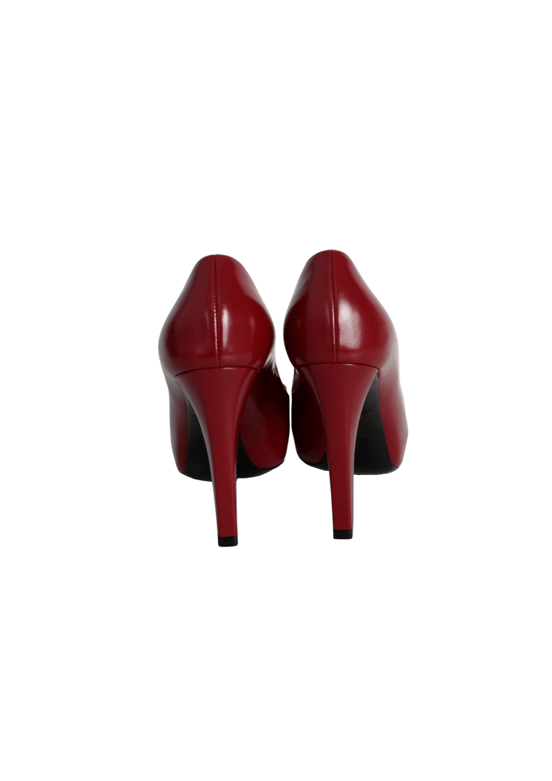 LEATHER PUMPS 34