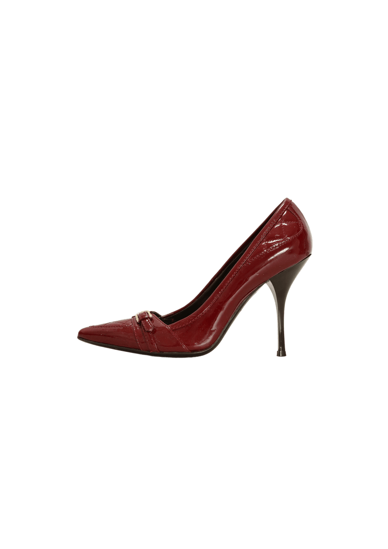 PATENT LEATHER PUMPS 35