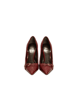 PATENT LEATHER PUMPS 35