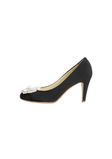 CAMELLIA CAP TOE CC LOGO PUMPS 35