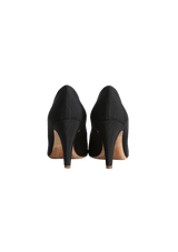 CAMELLIA CAP TOE CC LOGO PUMPS 35