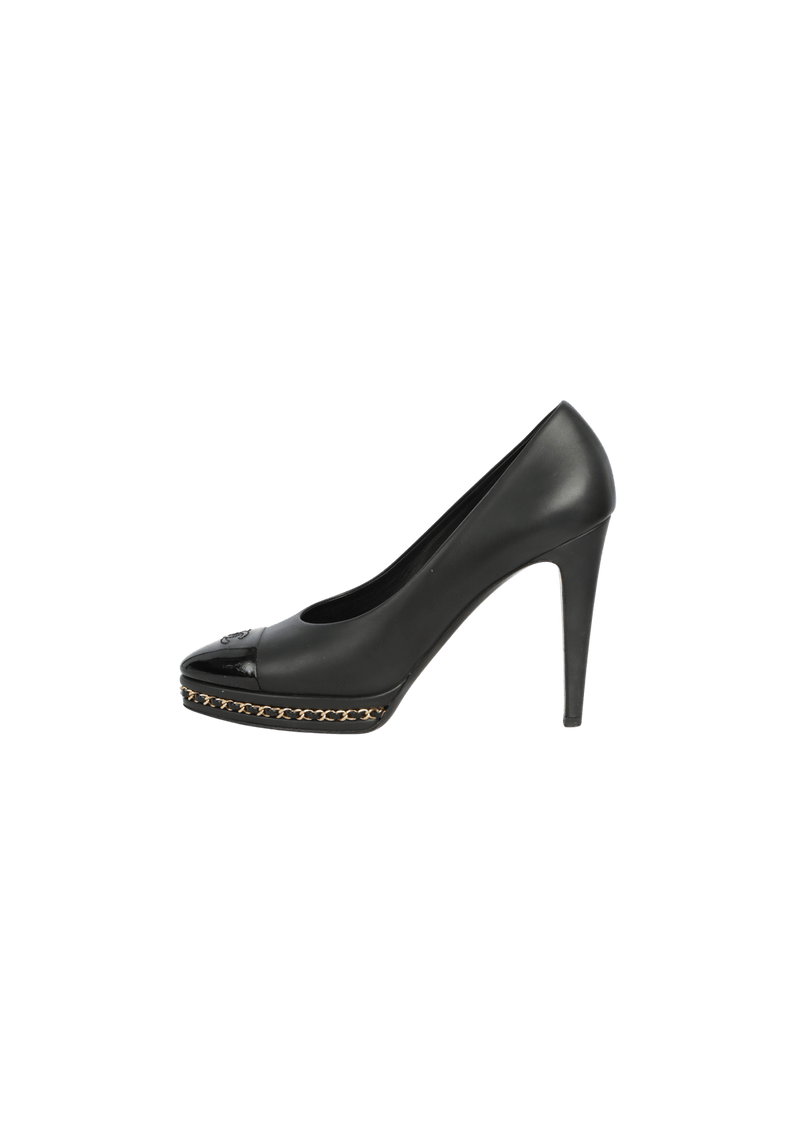 CC CAP TOE PUMPS 38