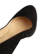 SUEDE PUMPS 33