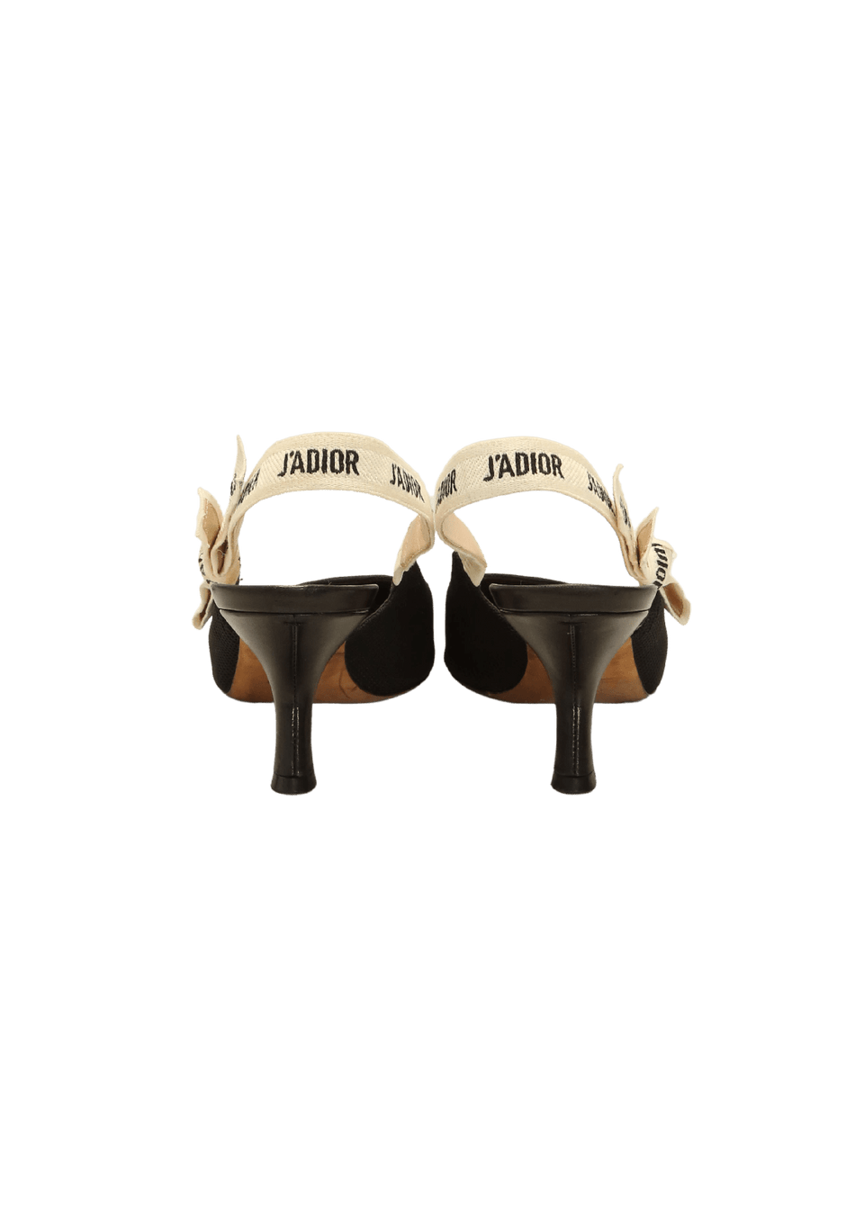 SCARPIN CHRISTIAN DIOR J'ADIOR SLINGBACK 37 PUMPS PRETO ORIGINAL