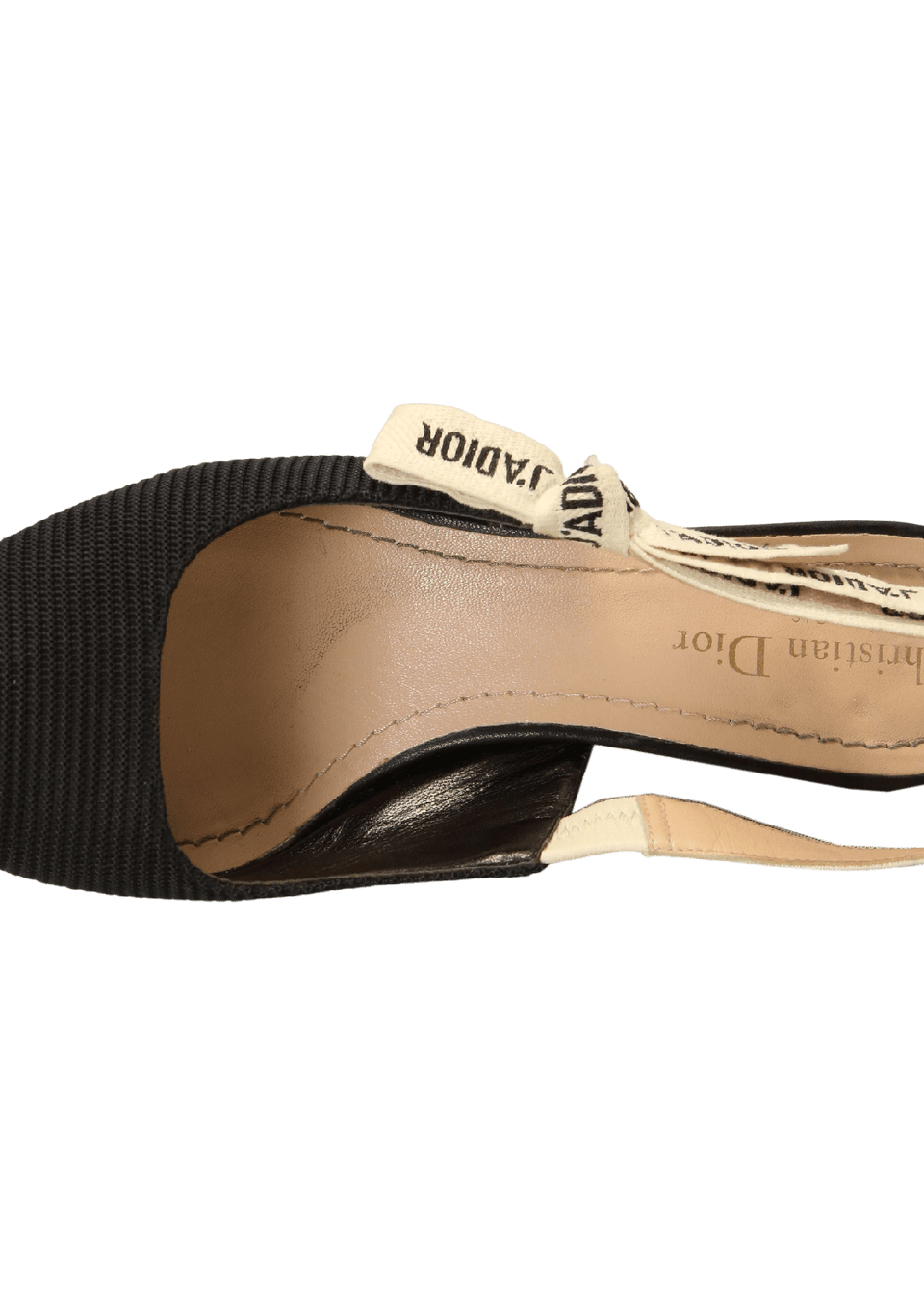 SCARPIN CHRISTIAN DIOR J'ADIOR SLINGBACK 37 PUMPS PRETO ORIGINAL SCARPIN CHRISTIAN DIOR J'ADIOR SLINGBACK 37 PUMPS PRETO ORIGINAL