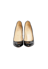 DECOLLETE 100 PATENT CALF PUMPS 37.5