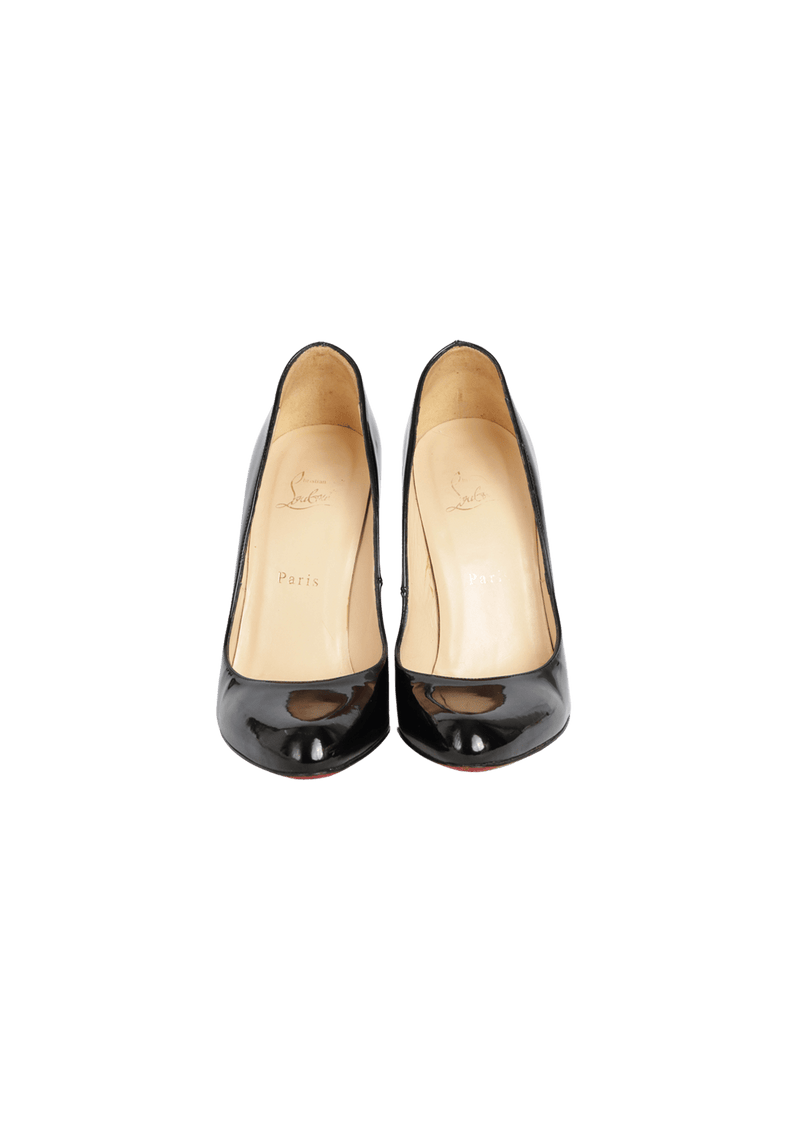 DECOLLETE 100 PATENT CALF PUMPS 37.5