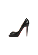 NEW VERY PRIVÉ 120 LEATHER PUMPS 38