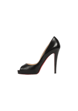 NEW VERY PRIVÉ 120 LEATHER PUMPS 38