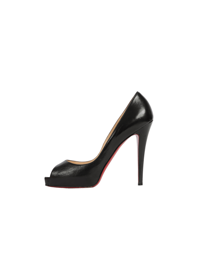 NEW VERY PRIVÉ 120 LEATHER PUMPS 38