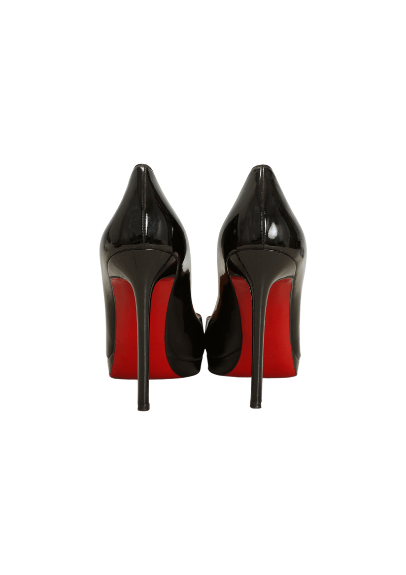 PATENT LEATHER PUMPS 38