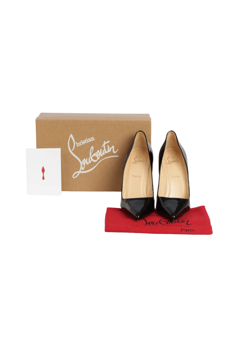 Christian louboutin pigalle 100 hotsell patent calf