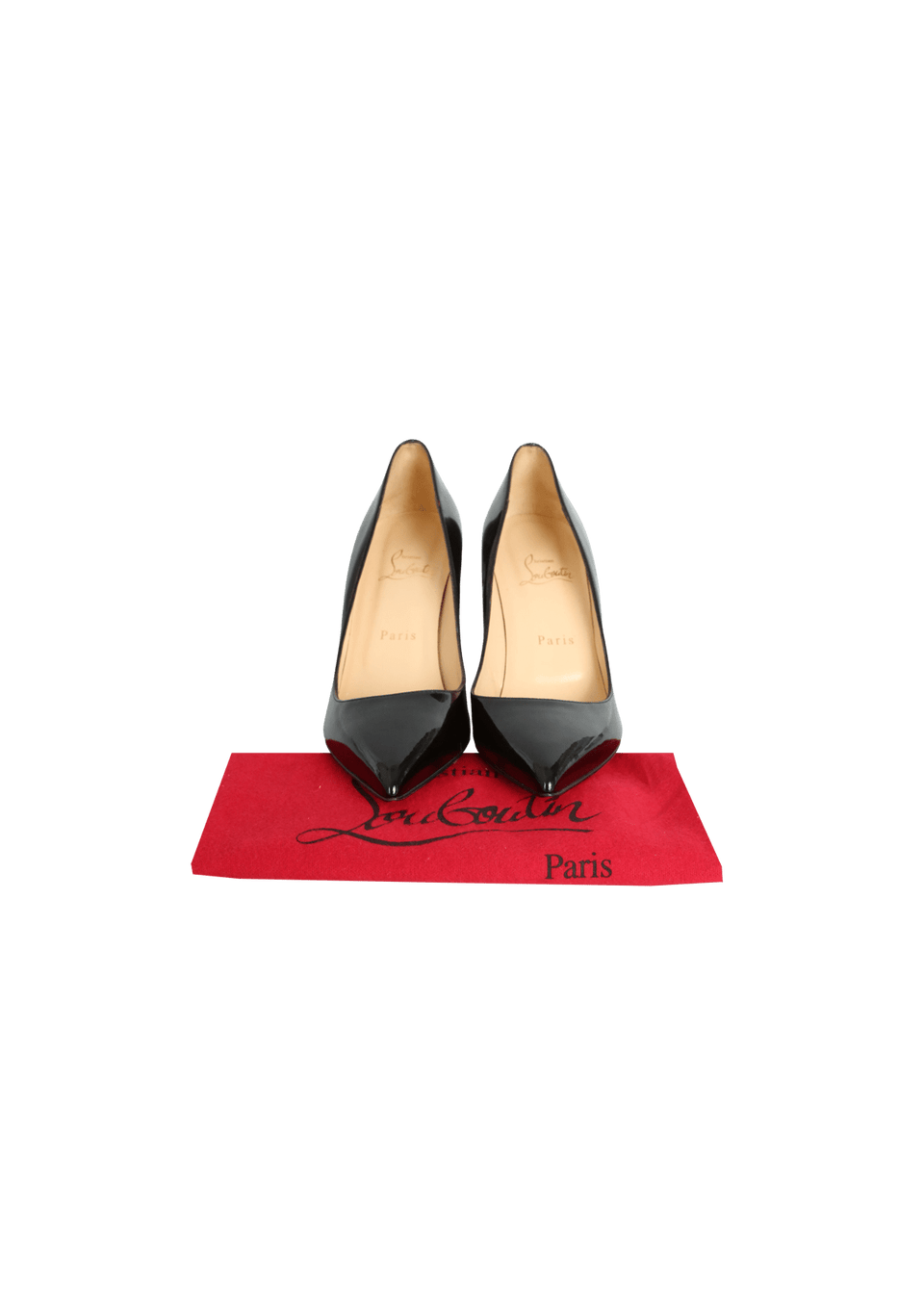 SCARPIN CHRISTIAN LOUBOUTIN SO KATE 100 PUMPS 35.5 PRETO ORIGINAL