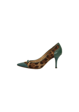 ANIMAL PRINT PUMPS 38