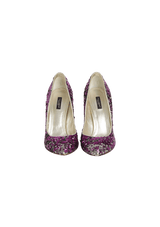 SEQUINS PUMPS 38.5