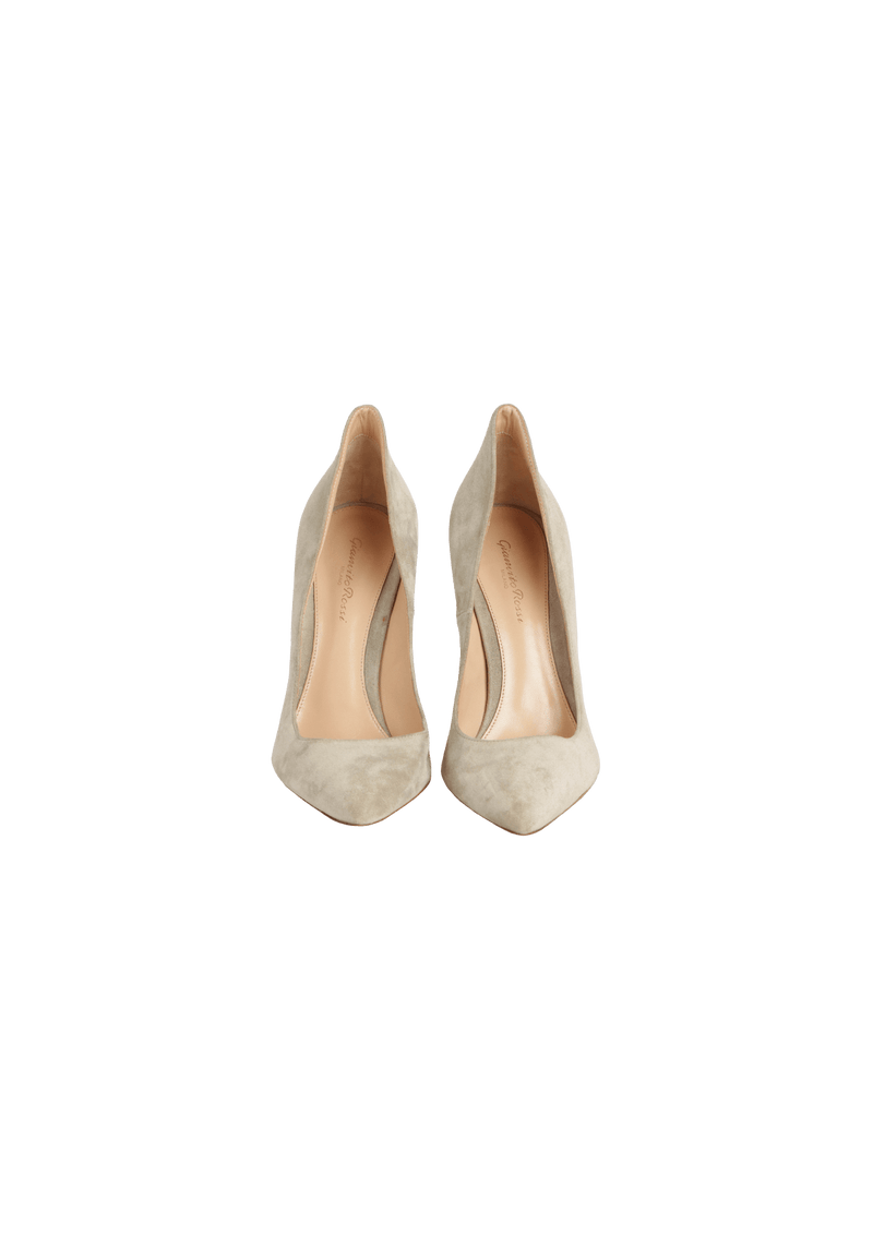 SUEDE PUMPS 39