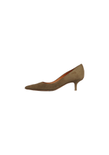 SUEDE PUMPS 34