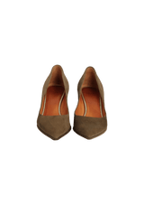 SUEDE PUMPS 34