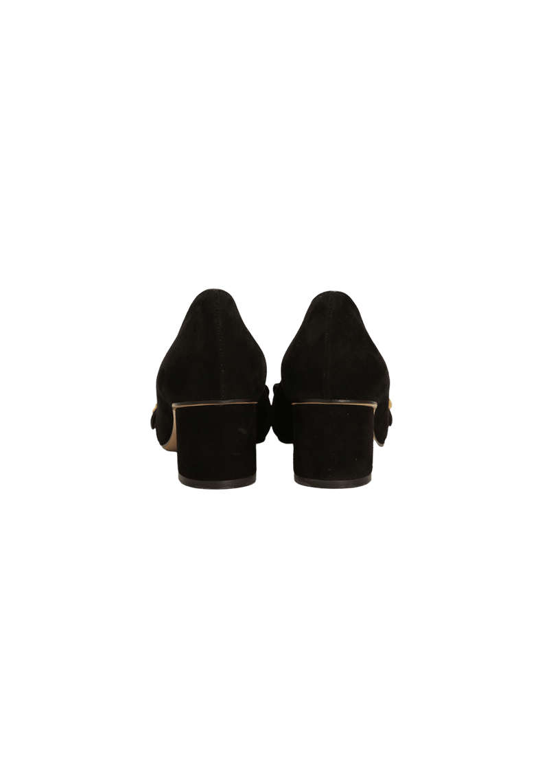 GG MARMONT FRINGE LOAFER PUMPS 35.5