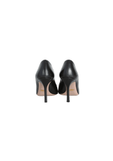 HORSEBIT SQUARE TOE PUMPS 37.5