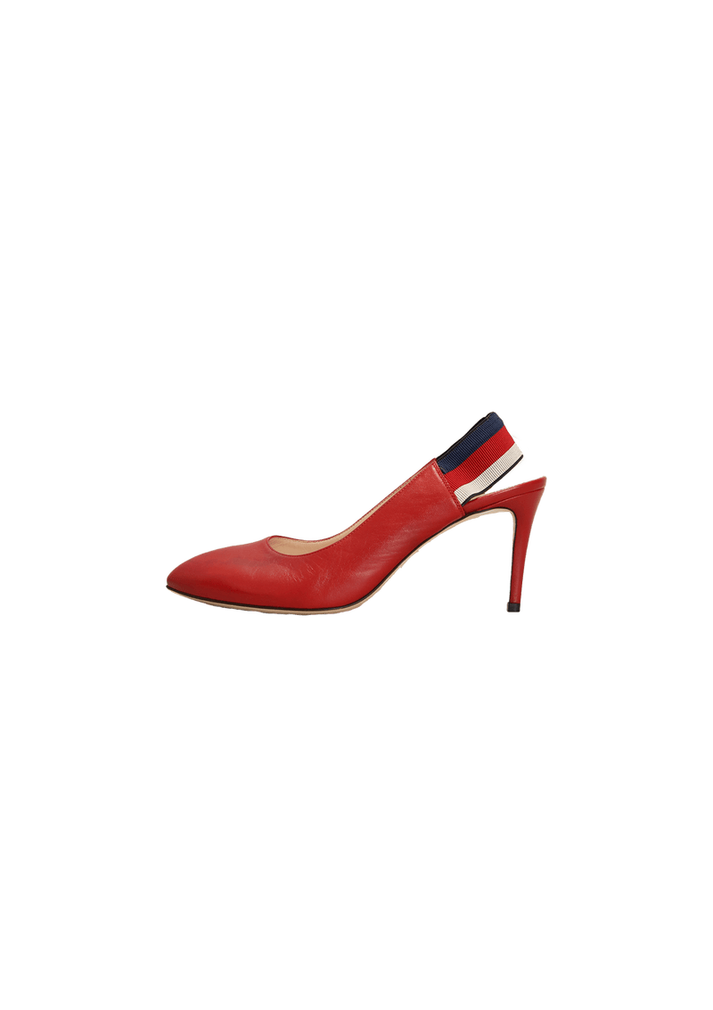 Gucci cheap sylvie slingback