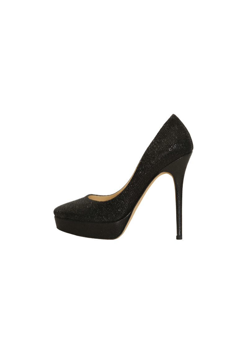 GLITTER PUMPS 37