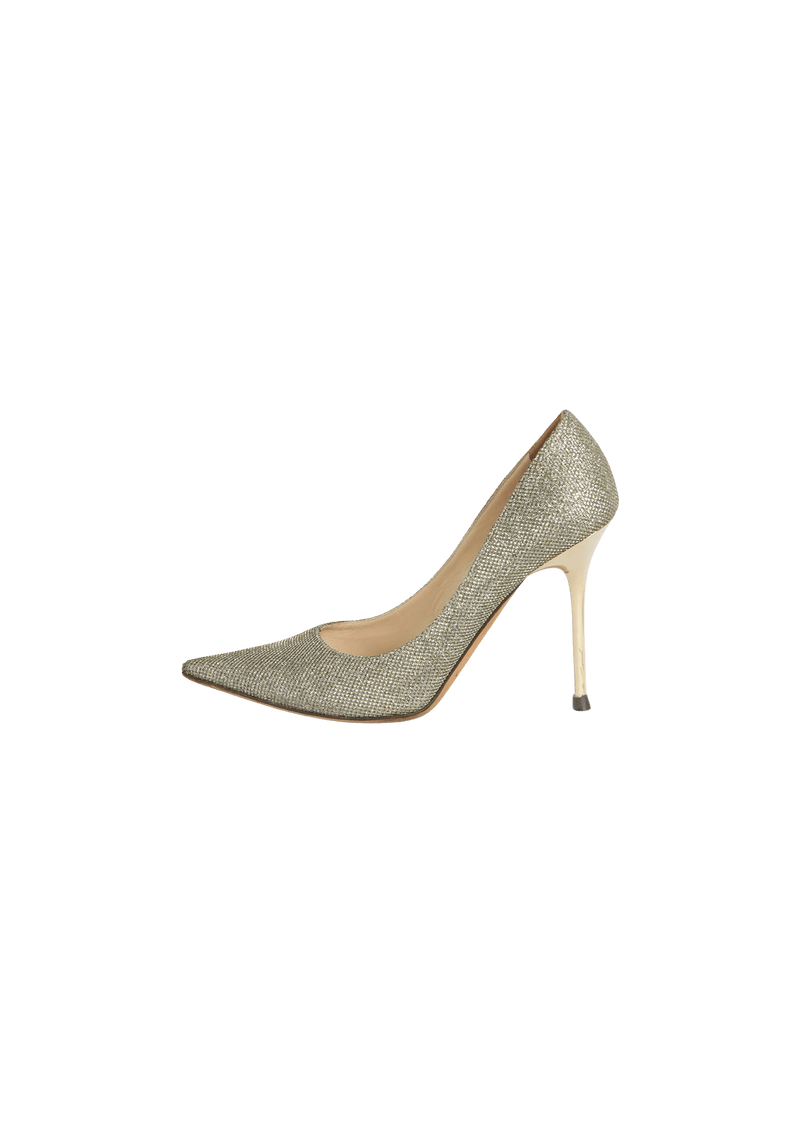 GLITTER PUMPS 35.5