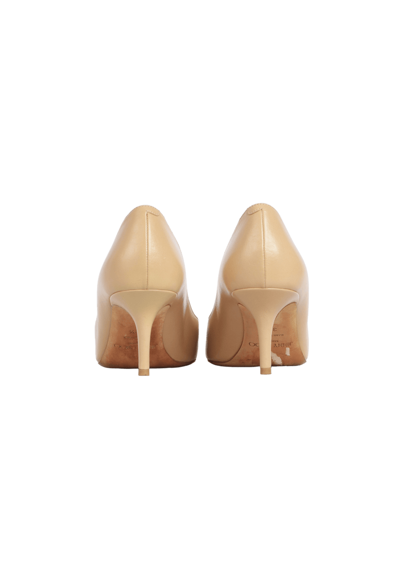 LEATHER PUMPS 37.5