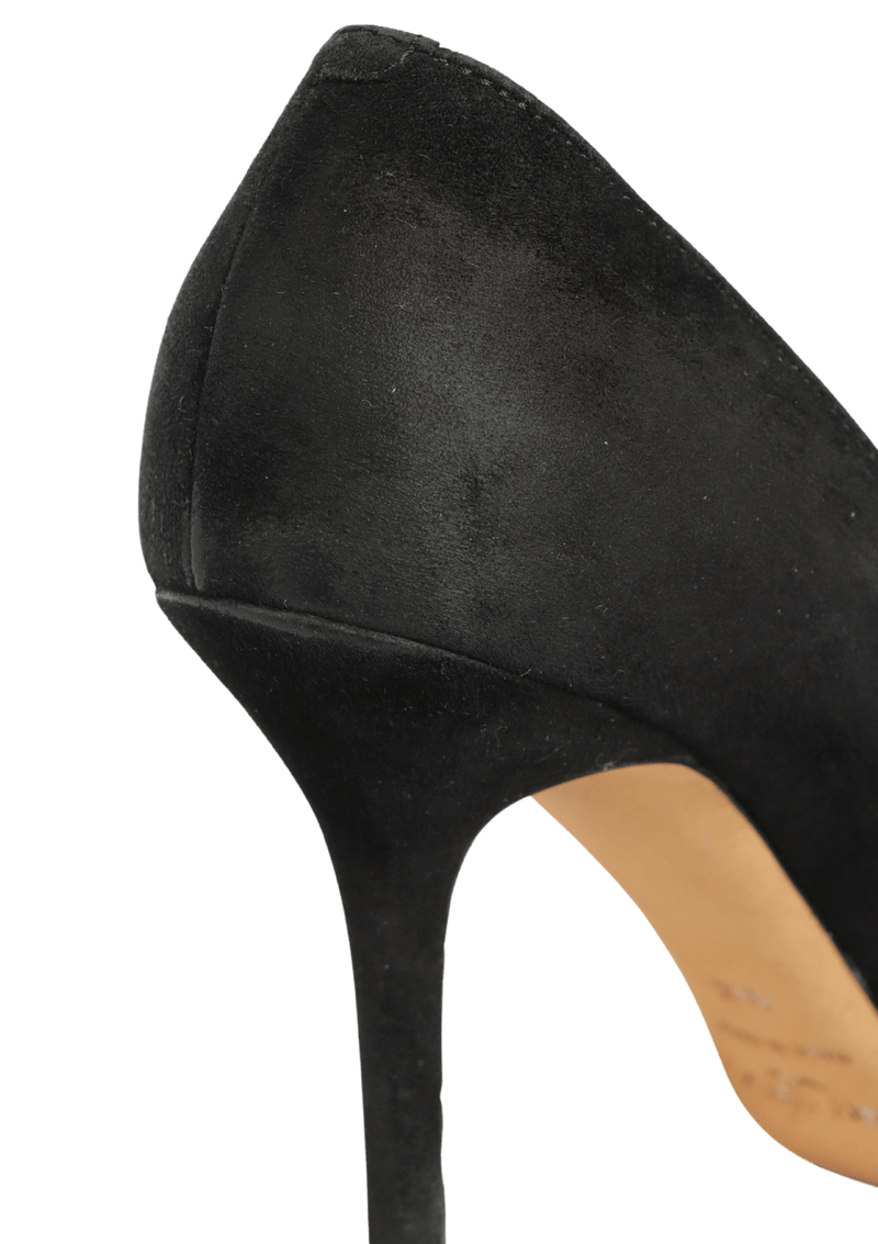 SUEDE PUMPS 36.5