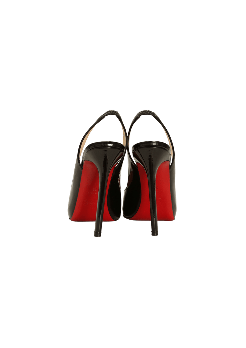 VERY PRIVE SLINGBACK PEEP TOE 37