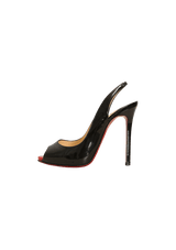 VERY PRIVE SLINGBACK PEEP TOE 37