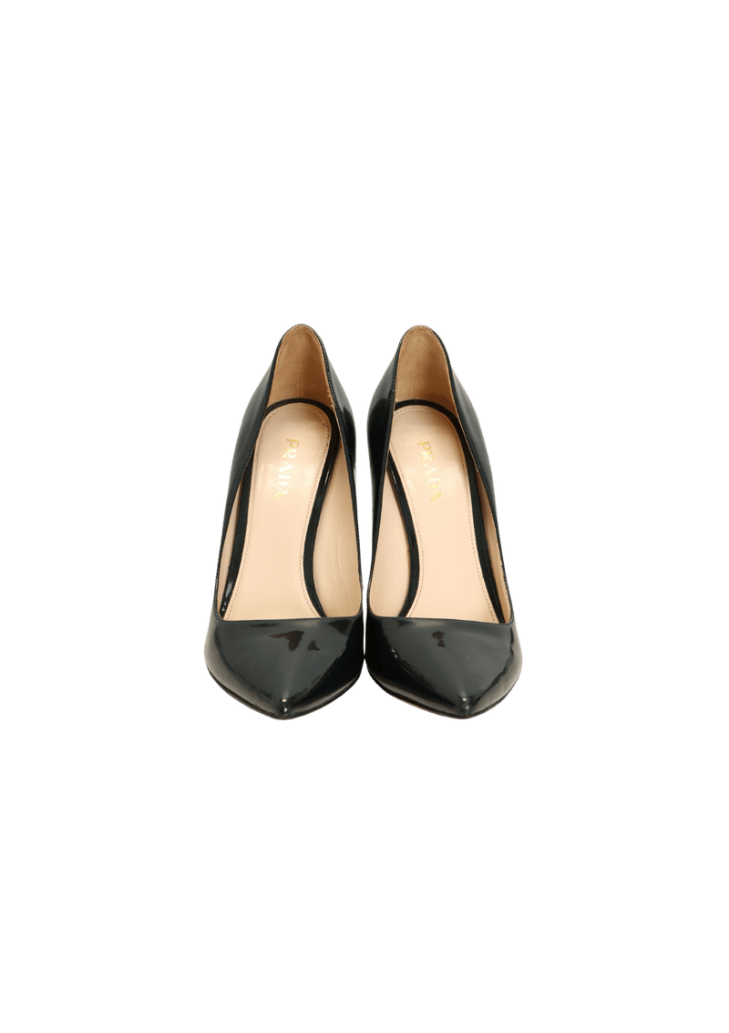 PATENT LEATHER PUMPS 38.5