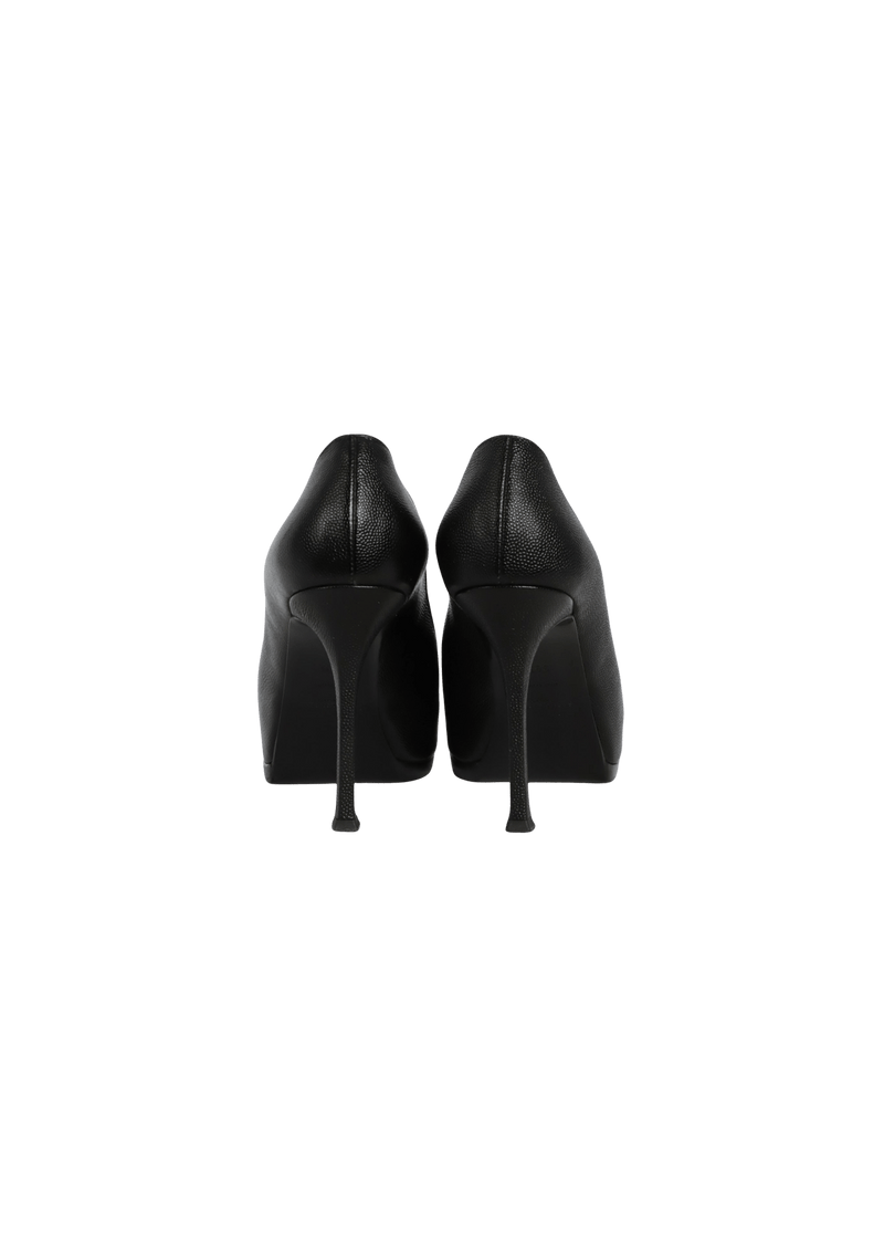 LEATHER PUMPS 37.5