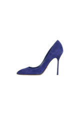 SUEDE PUMPS 36.5