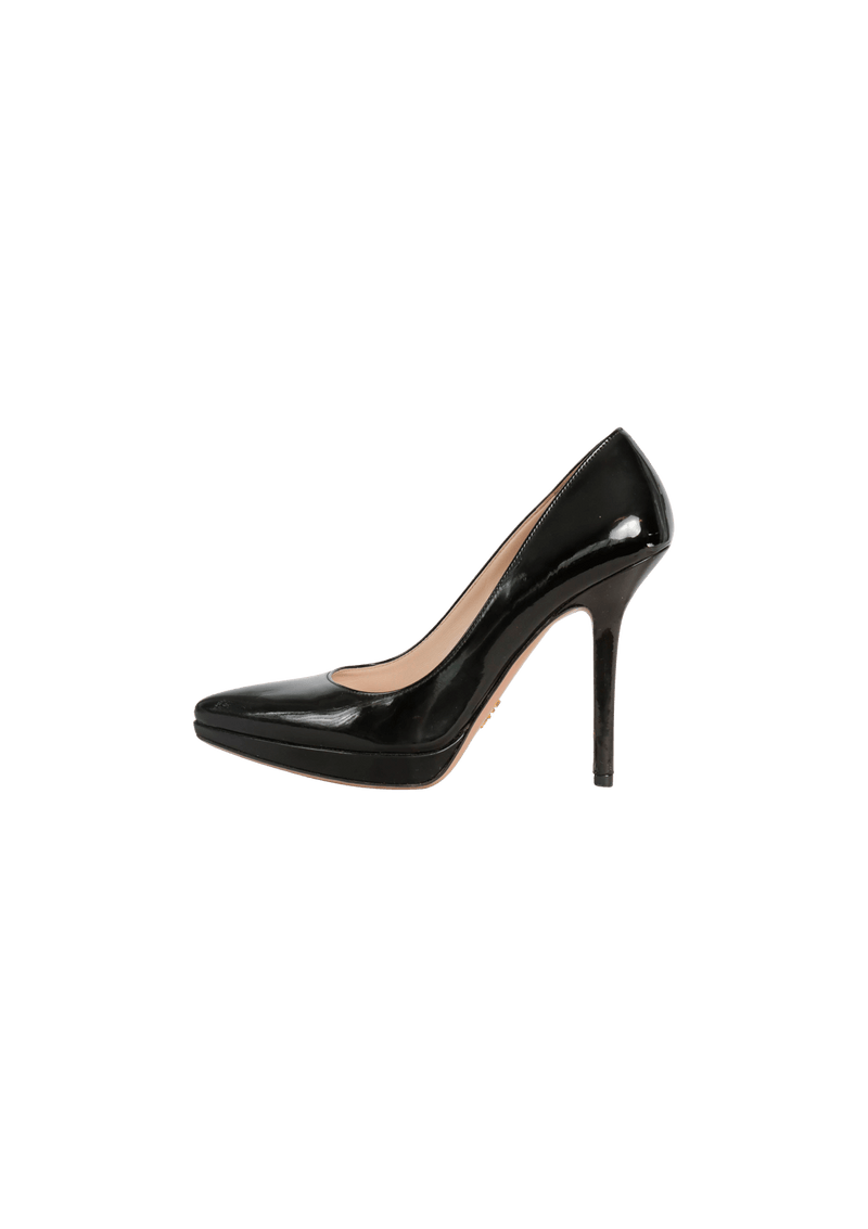 PATENT LEATHER PUMPS 35.5