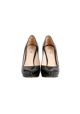 PATENT LEATHER PUMPS 35.5