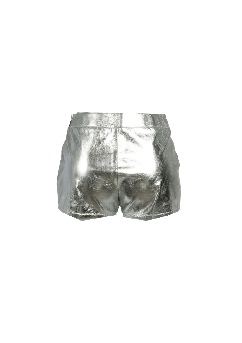 METALLIC SHORTS 36