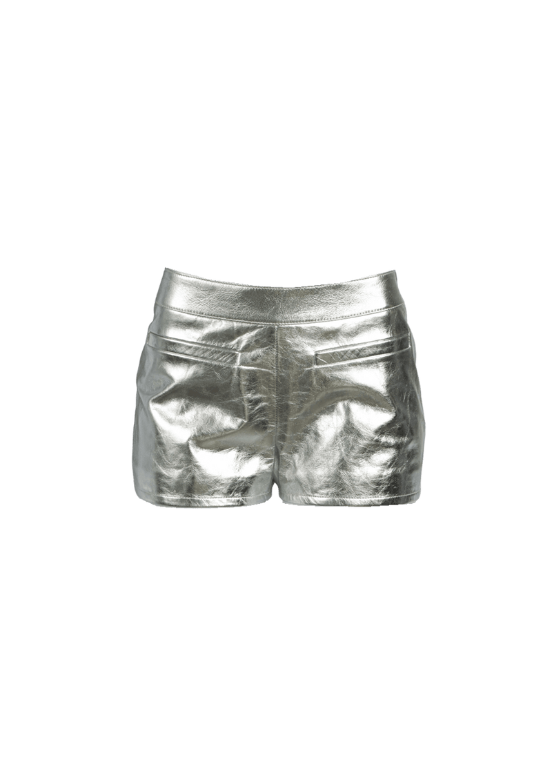 METALLIC SHORTS 36