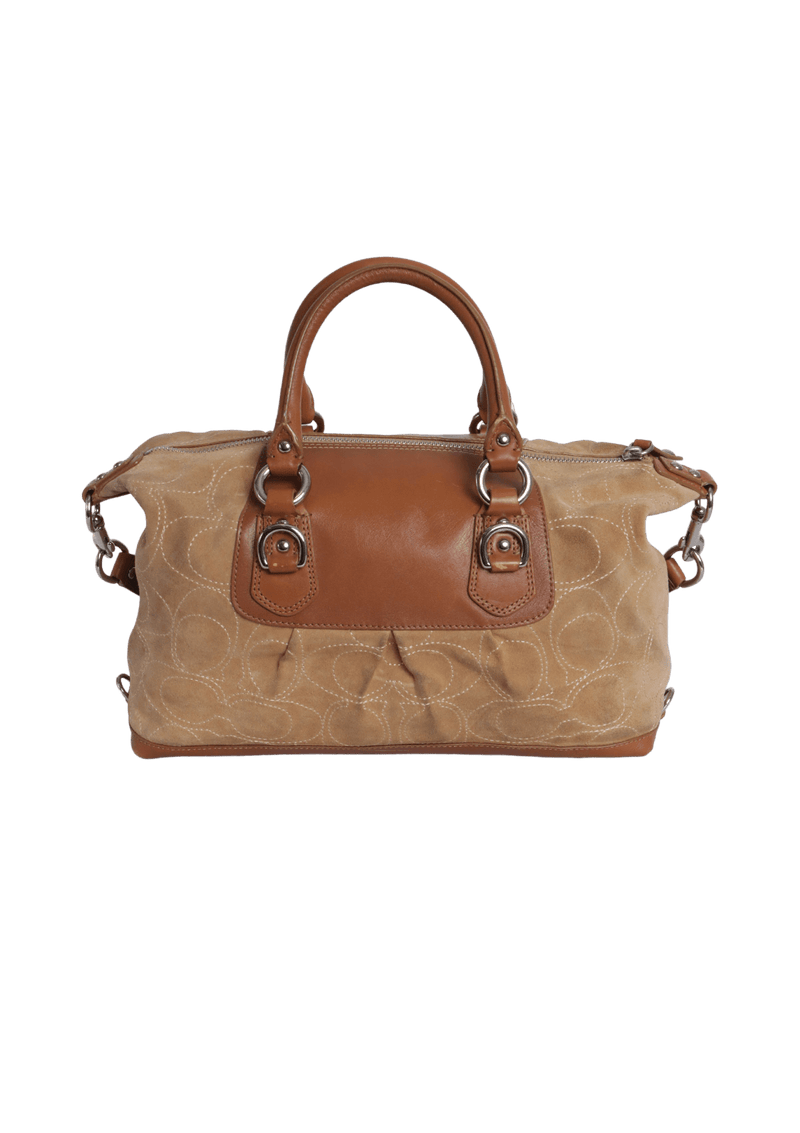 SIGNATURE ASHLEY SATCHEL BAG