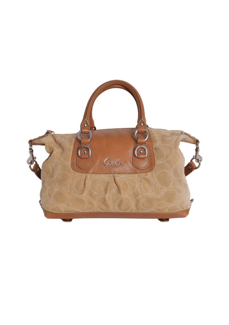 SIGNATURE ASHLEY SATCHEL BAG