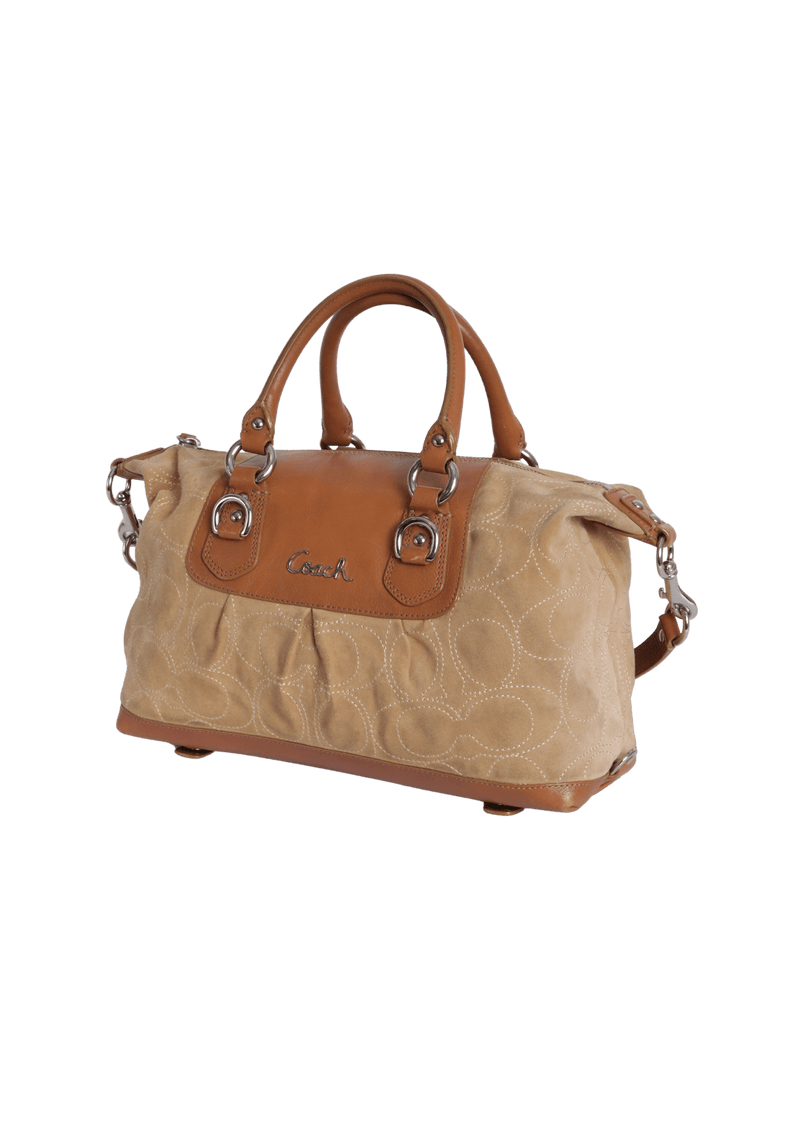 SIGNATURE ASHLEY SATCHEL BAG