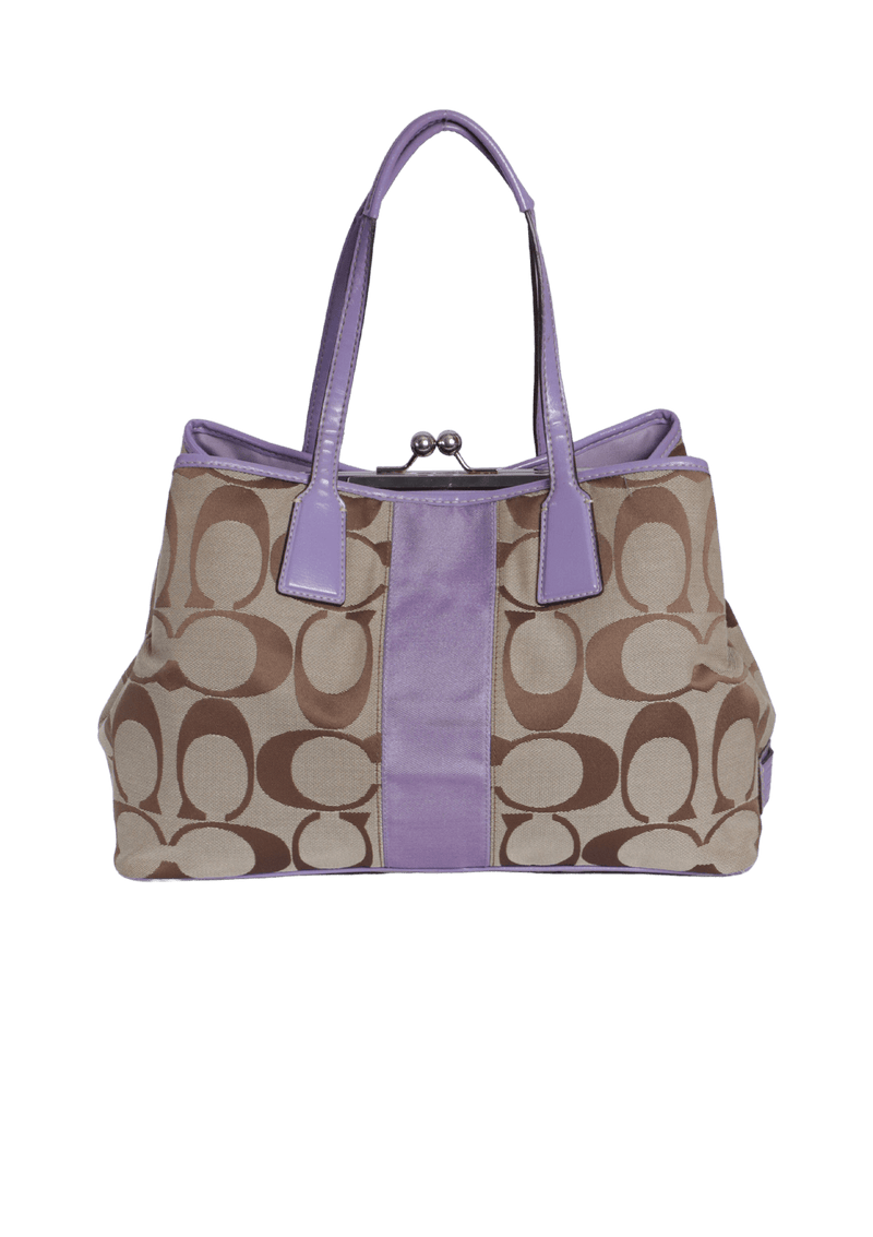 SIGNATURE CANVAS TOTE