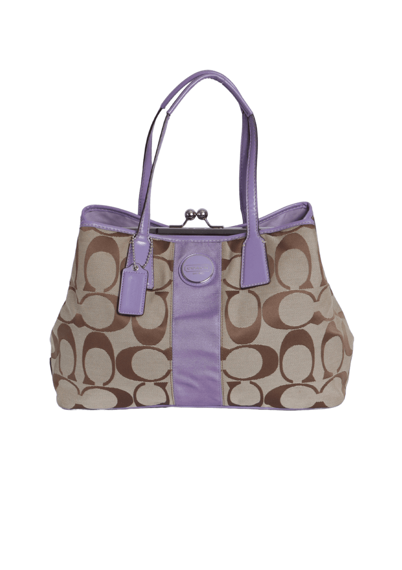 SIGNATURE CANVAS TOTE