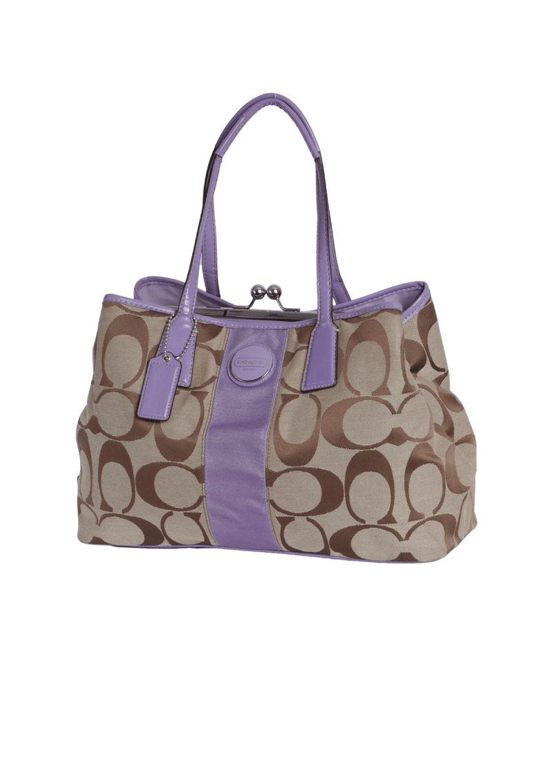 SIGNATURE CANVAS TOTE