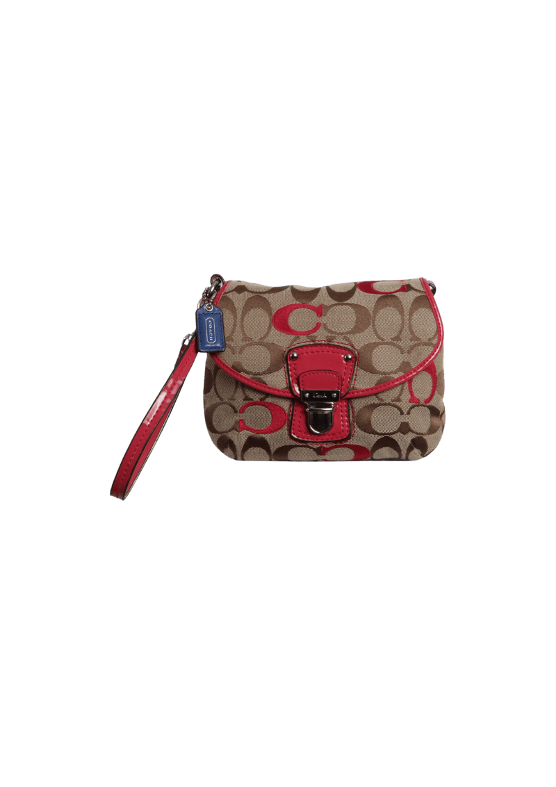 SIGNATURE FLAP BAG