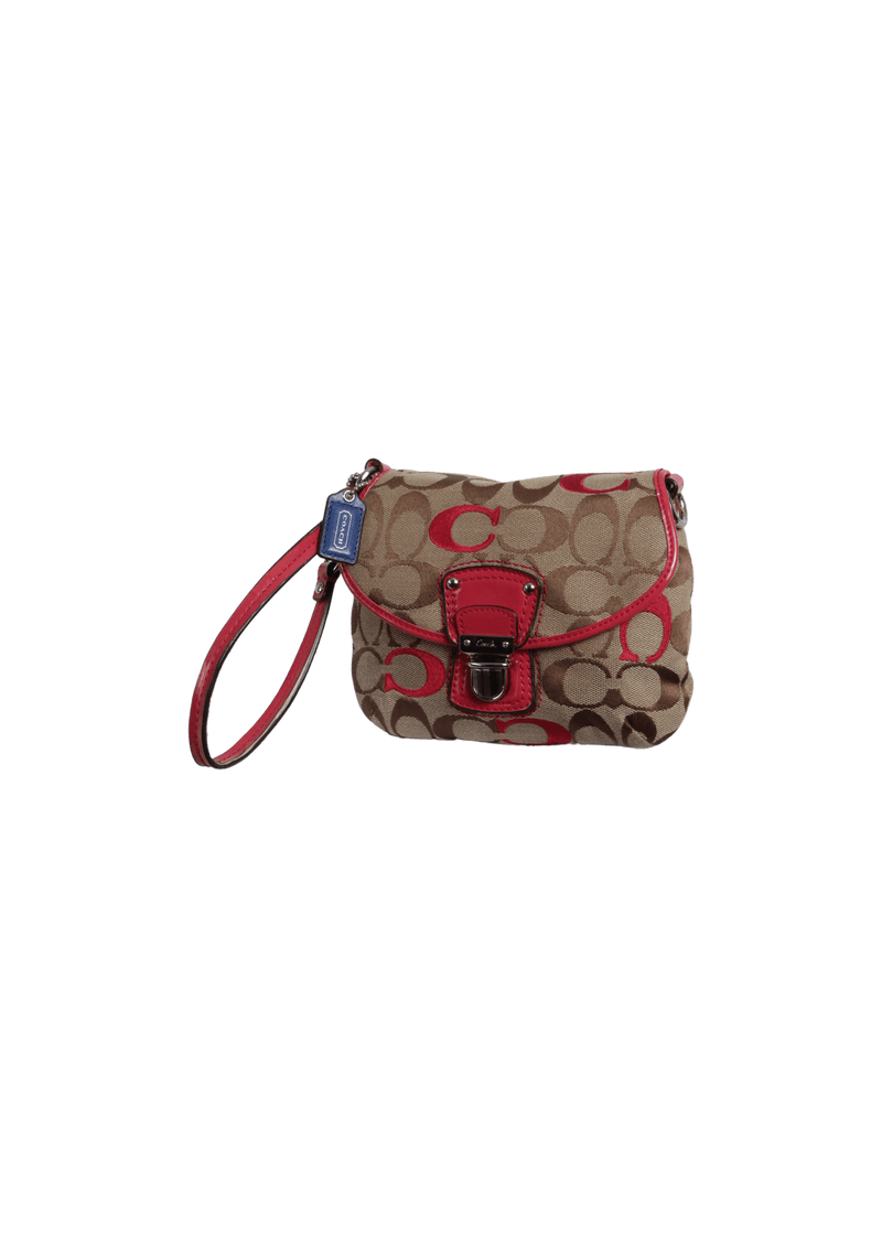 SIGNATURE FLAP BAG