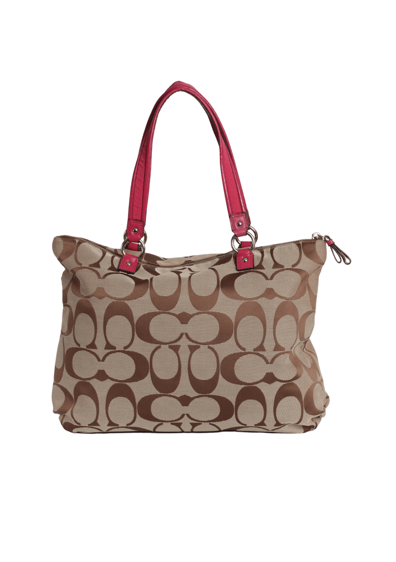 SIGNATURE SHOULDER BAG