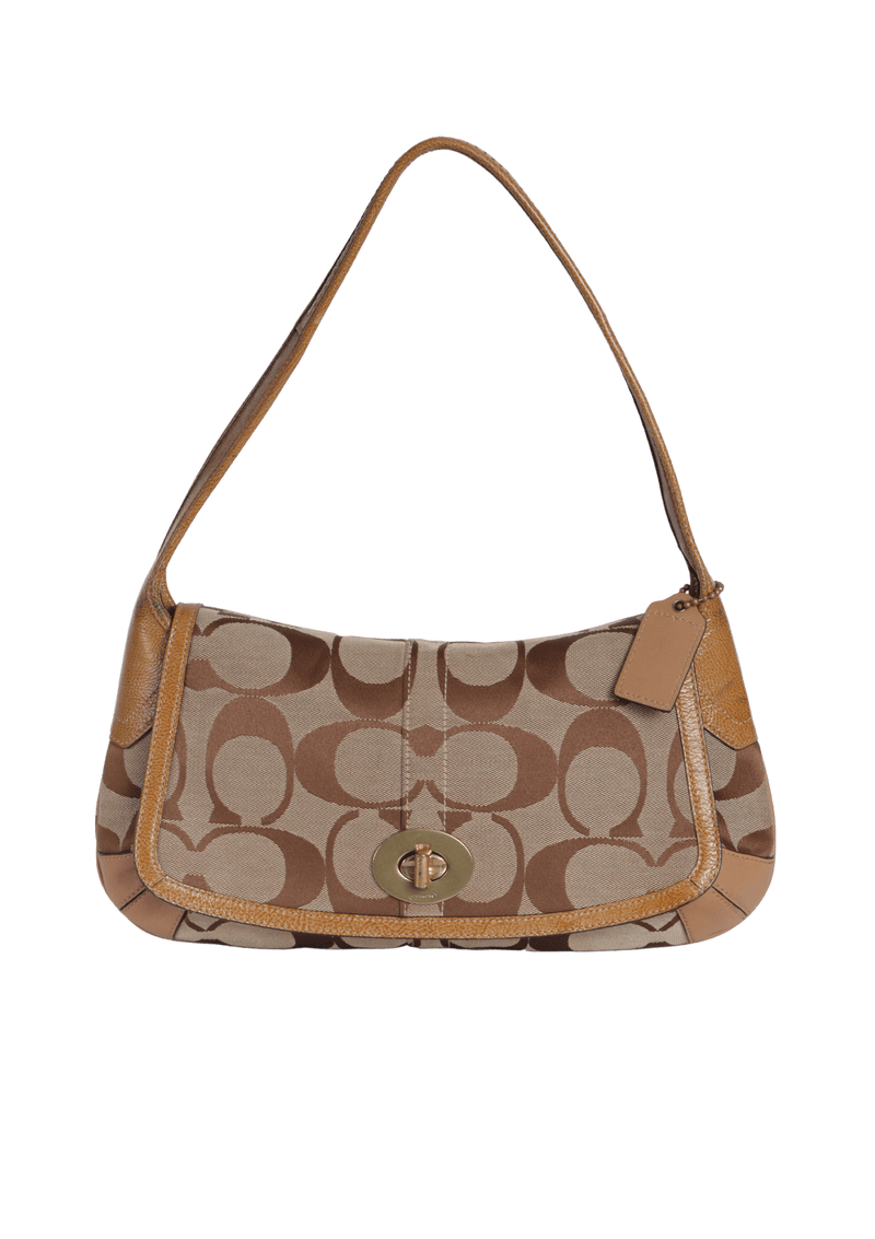 SIGNATURE SHOULDER BAG