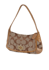 SIGNATURE SHOULDER BAG