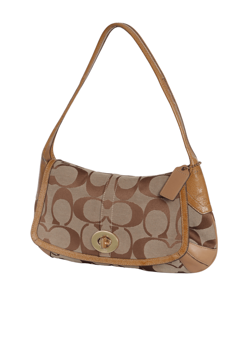 SIGNATURE SHOULDER BAG